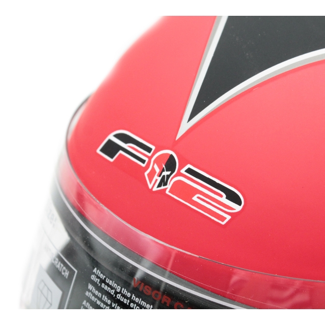 Мото шолом, закритий (S 55-56) F2 "BAILIDE", червоний матовий (825-2) фото westvelo.com