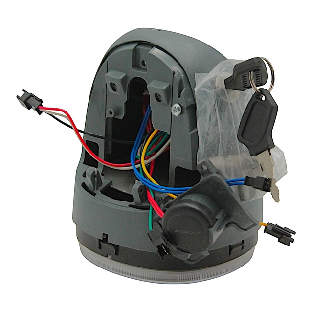 Дисплей 48V, (GML-10047) (фара із замком та ключами), для мопеда фото westvelo.com