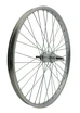 Колесо 24. зад, обід нікель, спиця 2мм, вт. Falcon + к-т фото westvelo.com