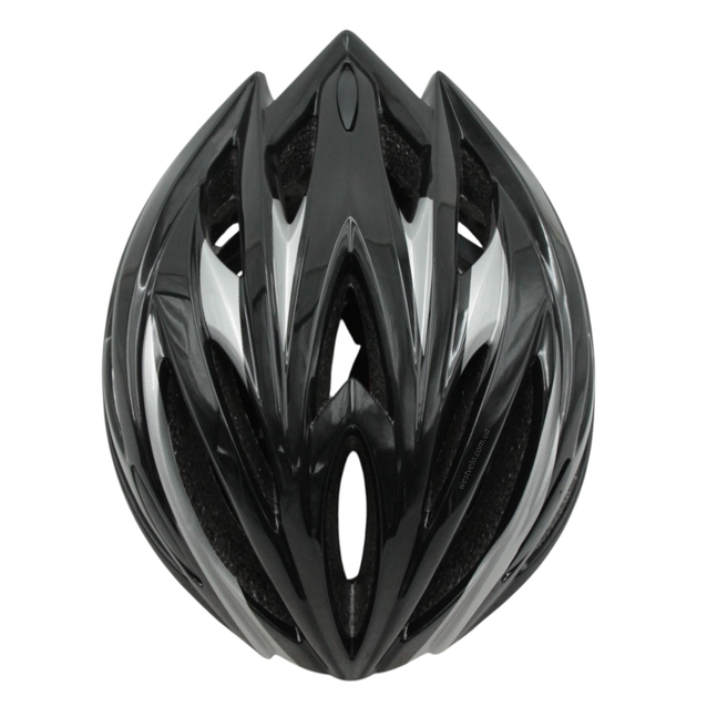 Вело шолом "TK Sport" 987 чорно-білий фото westvelo.com
