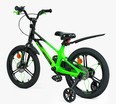 Дитячий велосипед 18 MG Corso «ELITE» ELT-18426, магнієва рама, салатово-чорний фото westvelo.com