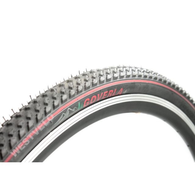 Покришка 28-1.75 (47-622) GOVERLA (606) шипована, червона смуга фото westvelo.com