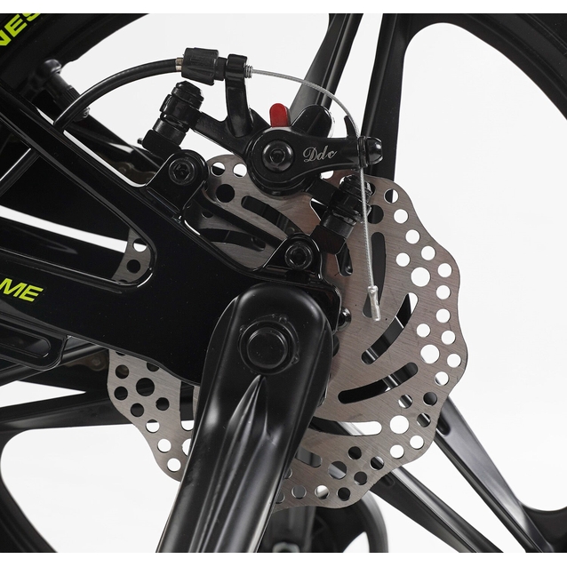 Дитячий велосипед 16 MG Corso «STREAM» SM-75410, магнієва рама, чорно-жовтий фото westvelo.com