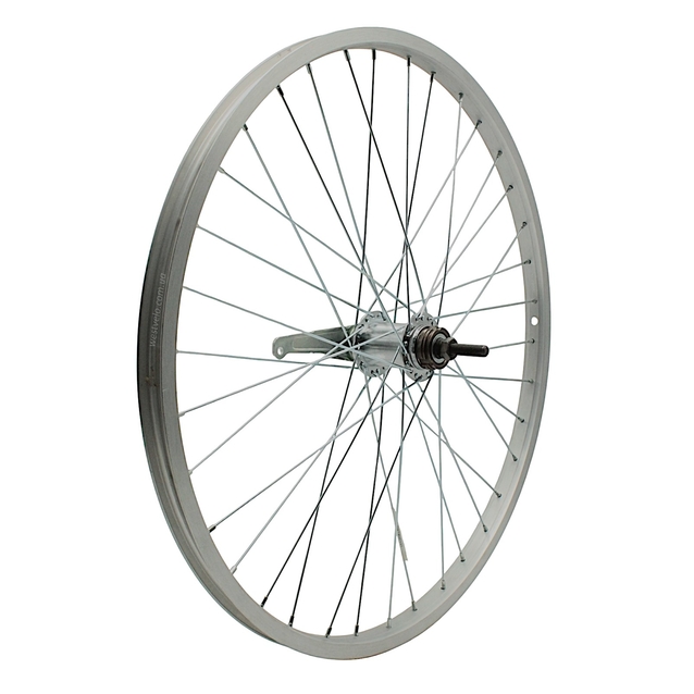 Колесо 24 зад, обід AL 1-ний сірий, втулка Falcon + к-т фото westvelo.com
