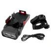 Фара usb + сигнал(130дб) + тримач телефона (400lm)(2000 mAh) фото westvelo.com