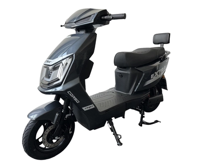 Електроскутер Corso «EXTRA» XT-181097, двигун 1200W, акумулятор 64V 30Ah літій-залізо-фосфатний, графітовий, колеса 10"