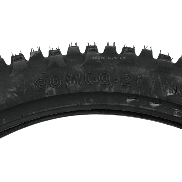 Покришка "21" 80/100-21 <SERVIS> Пакистан, МХ, шип-кросс TT фото westvelo.com
