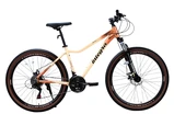Велосипед 27.5 AL Corso «INTEGRA» NG-27803 алюміній 17", (к-т SHIMANO) бежево-помаранчевий фото westvelo.com