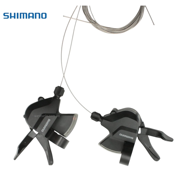 Манетки Shimano SL-M315 (пів автомат) 3+8 швидкостей