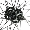 Колесо 26 перед, обід 2-ний чорний, втулка ST. SHUNFENG, диск 6 болтів, чорна спиця (Gravity) фото westvelo.com