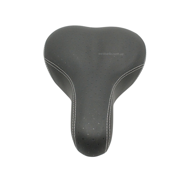 Сідло на демпферах № 619 чорне, еластомер фото westvelo.com