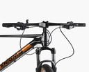 Велосипед 29 AL Corso «ENIGMA» NG-29305 алюміній 19", (к-т SHIMANO Alivio) вилка Santour гідравлічна, чорно-біло-помаранчевий фото westvelo.com