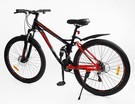 Велосипед 27.5 ST Corso «REND» RD-50401 сталь 15", (к-т SHIMANO) чорно-червоний фото westvelo.com