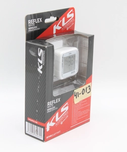 Велокомп'ютер KLS REFLEX WL білий, безпровідний (14 functions)