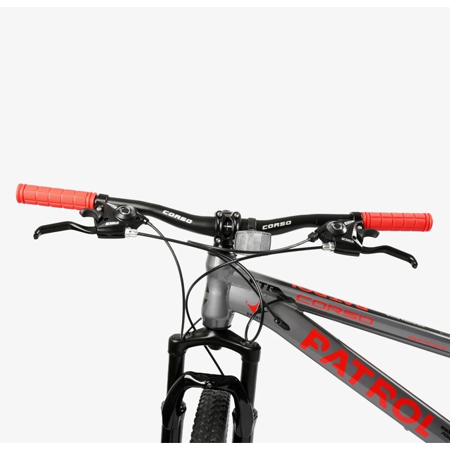 Велосипед 24 ST Corso «PATROL» PL-24500 сталь 11", (к-т SunRun) сірий фото westvelo.com