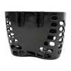 Кошик дитячий пластик на гачки HL-BS07 (12,14) (єнот) чорний фото westvelo.com