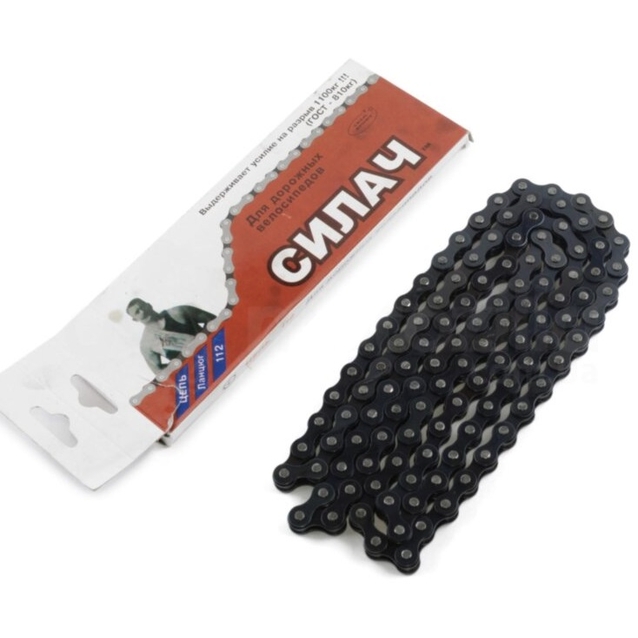 Ланцюг одношвидкісний 112 ланок СИЛАЧ фото westvelo.com