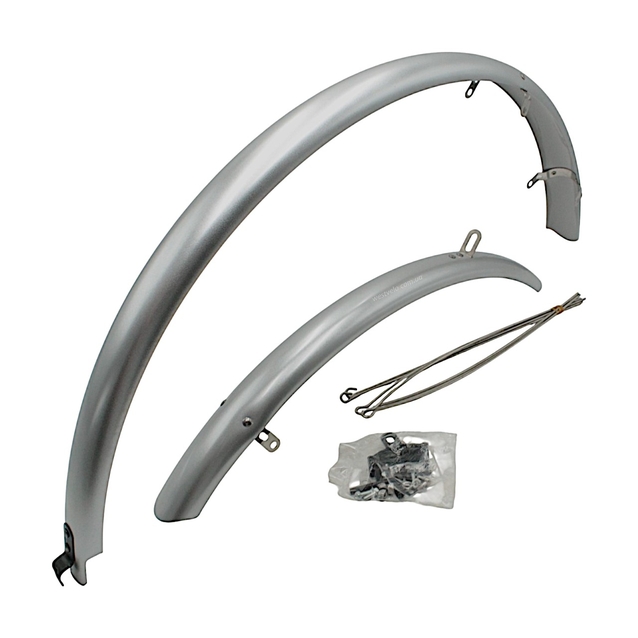 Крила 28 металопластик гнучкі сірі N12C фото westvelo.com