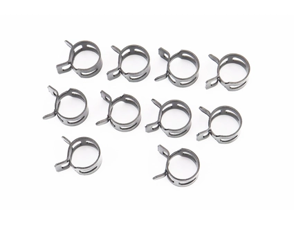 Хомут самозатискний Ø13мм, чорний, (10шт)