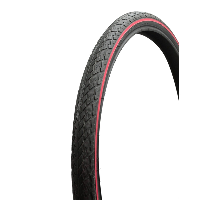 Покришка 26-1.75 DELI TIRE Індонезія (225) лиса, червона смуга фото westvelo.com
