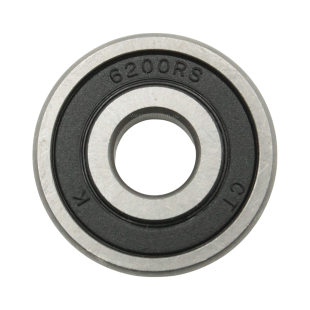 Підшипник пром (6200 2RS) Bearing (9,8х30,0х9,0) фото westvelo.com