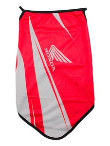 Маска обличчя пилозахисна "HONDA" GE-103, з червоним малюнком