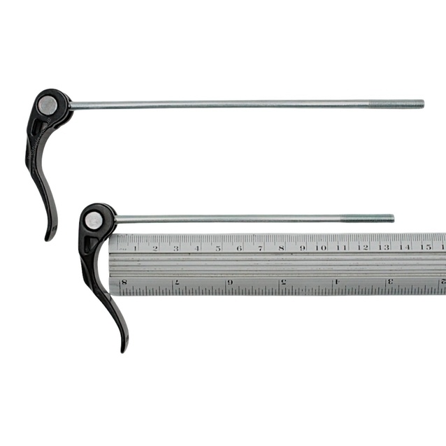 Ексцентрик (комплект, перед L-123 + зад L-160) алюміній чорний фото westvelo.com