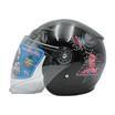 Мото шолом дитячий, відкритий (L) "908", Spider Man, чорний  глянцевий фото westvelo.com