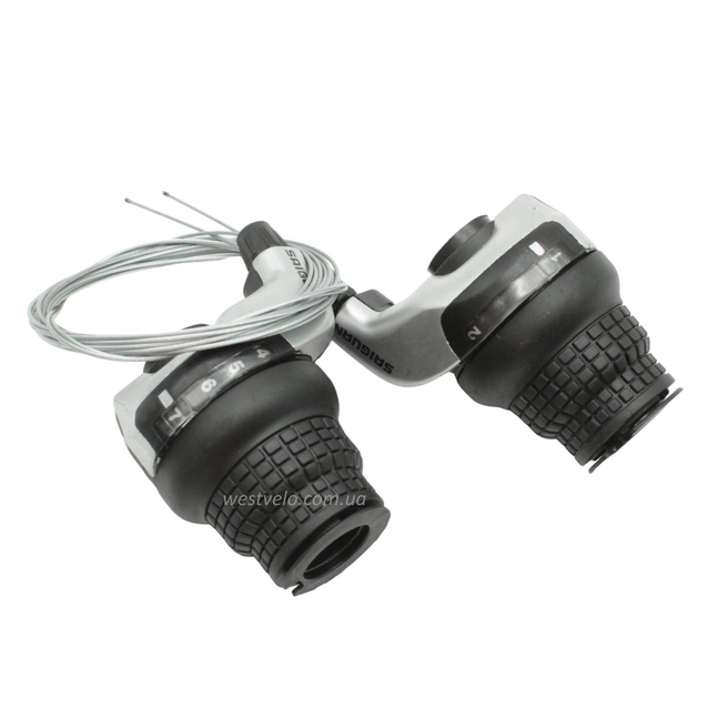 Грипшифт SAIGUAN (з вікном) 3+7 швидкостей фото westvelo.com