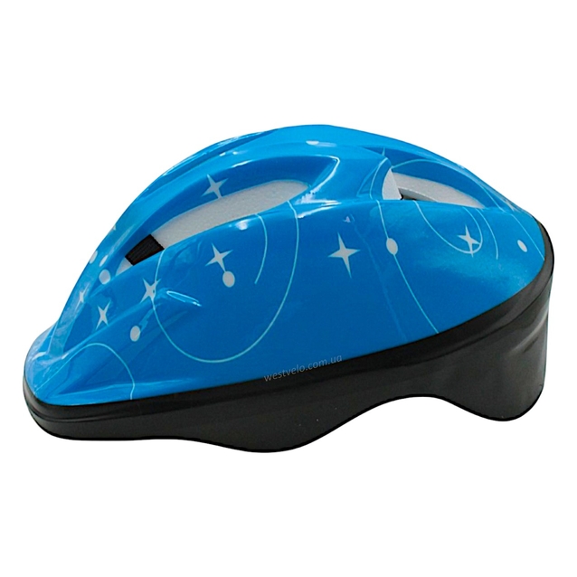 Вело шолом "TK Sport" 455 синій з зірками фото westvelo.com