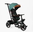Дитячий велосипед 3-кол з батьківською ручкою, з даш, PU BestTrike «OSCAR» 6390/14-154 бірюзовий, поворотне сидіння, складне кермо, кошик, телескопічна ручка фото westvelo.com