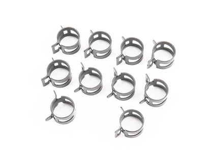 Хомут самозатискний Ø18мм, чорний, (10шт)