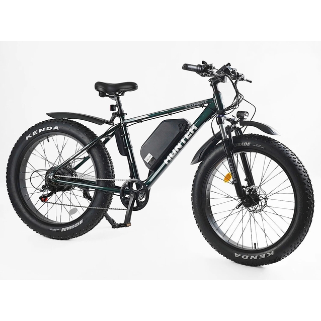 Електрофетбайк 26 AL Corso «HUNTER» HT-87390 алюміній 19", двигун 500W, акумулятор 48V15Ah літієвий, (к-т SHIMANO) зелений фото westvelo.com