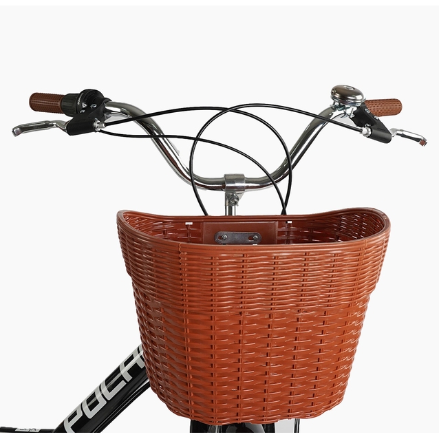 Міський велосипед 26 ST Corso «POLARIS» PS-80110 сталь 16,5", (к-т SHIMANO) чорний (+к/к/б) фото westvelo.com