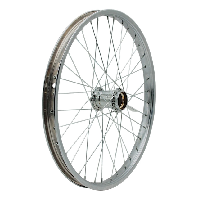Колесо 20 зад, обід нікель, спиця 2мм, стакан фото westvelo.com