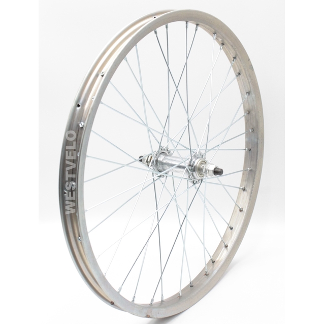 Колесо 20 перед, обід харків, спиця 2мм, втулка М на віночках фото westvelo.com