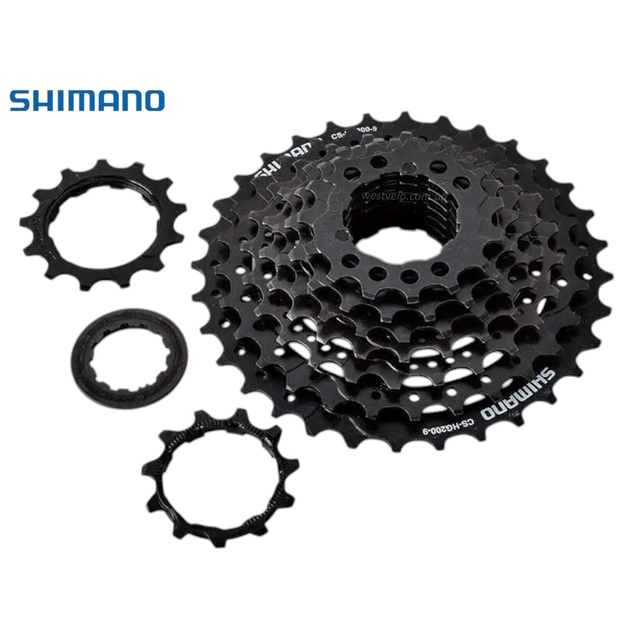 Касета 8 швидкостей SHIMANO HG-200 чорна (12-32T) фото westvelo.com