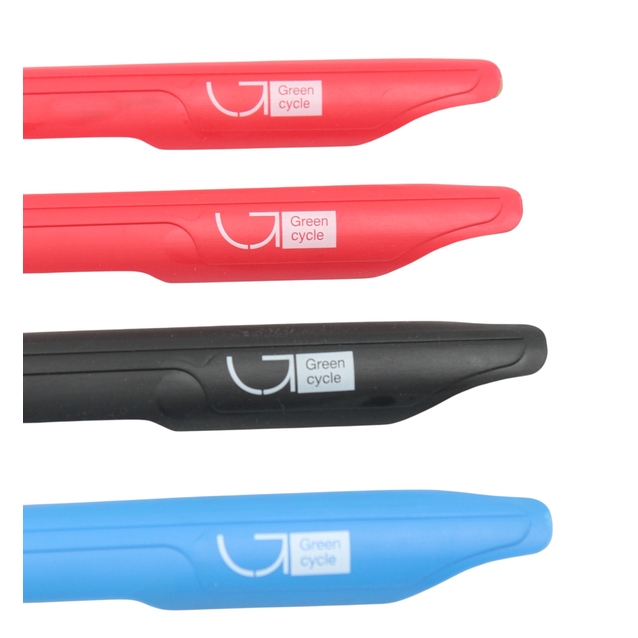 Захист пера Green Cycle (GC-C001) резиновий (самоклеючий) червоний (225/35/25) фото westvelo.com