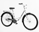 Міський велосипед 26 ST Corso «INSIDER» SD-26614 сталь 16,5", білий фото westvelo.com