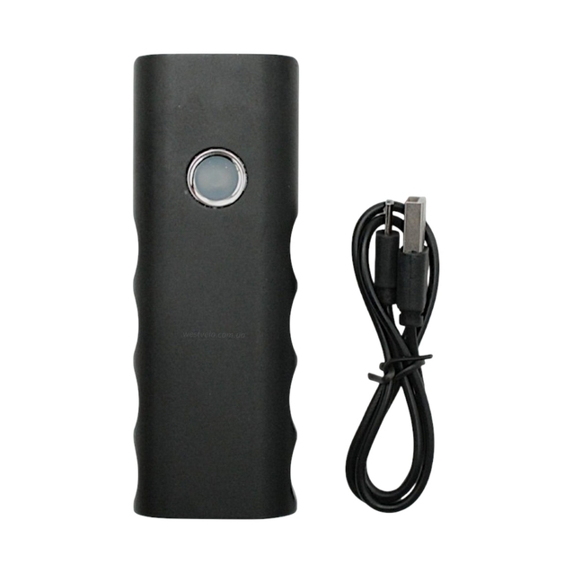 Фара usb AL корпус, №26, 2 LED (400lm) (1800 mAh) micro USB фото westvelo.com