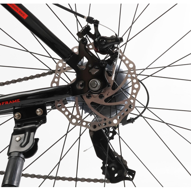 Велосипед 29 ST Corso «NEW-NITRO» NT-75188 сталь 19", (к-т SunRun) чорно-червоний фото westvelo.com