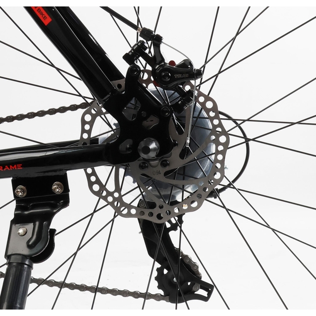 Велосипед 29 ST Corso «NEW-NITRO» NT-63500 сталь 21", (к-т SUNRUN) чорно-червоний фото westvelo.com