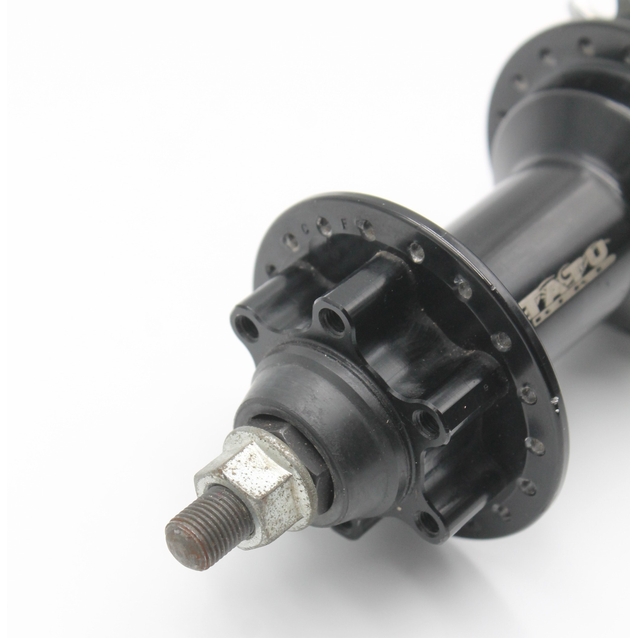 Втулка задня, (AL) TATU-BIKE, SINGLE SPEED (16T), під вісь 10мм, диск гальма 6 болтів, віночки, гайка, чорна (14Gx36H) фото westvelo.com