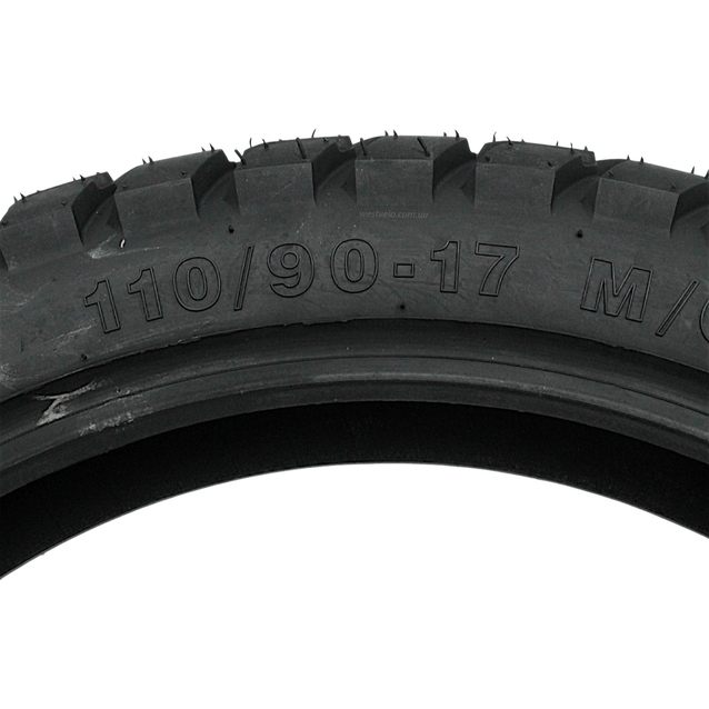 Покришка "17" 110/90-17 <SERVIS> Пакистан, ACE напів-шип TL (безкамерна) фото westvelo.com
