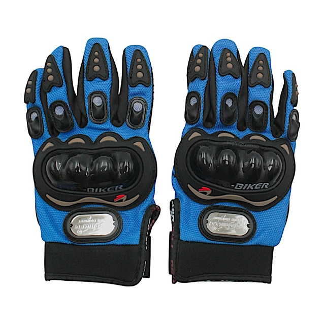 Мото рукавиці (M) "PRO BIKER" чорно-синій (MCS-01) фото westvelo.com