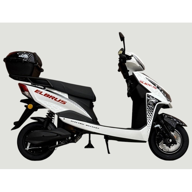 Електроскутер Corso «GTS-RR» LB-801063, двигун 2000W, акумулятор 72V 30Ah літій-залізо-фосфатний, білий, колеса 10" фото westvelo.com