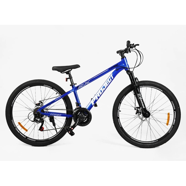 Велосипед 26 AL Corso «PROJECT»  RJ-26720 алюміній 13", (к-т SunRun) синій фото westvelo.com