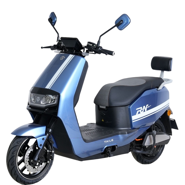 Електроскутер Tailg «F-51» 27140, двигун 1500W, акумулятор 72V 30Ah літій-залізо-фосфатний, синій, колеса 12" фото westvelo.com