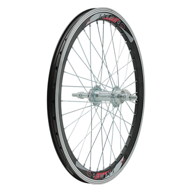Колесо 20 зад, обід 2-ний чорний, втулка ST. на віночках (Хачмас) фото westvelo.com
