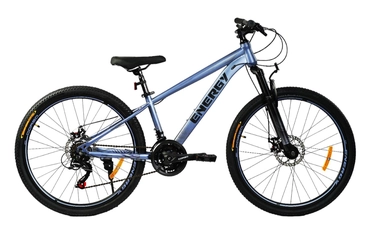 Велосипед 26 ST Corso «ENERGY» EN-26756 сталь 13", (к-т SHIMANO) синій
